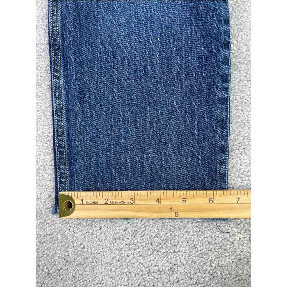 Levi's Premium Jeans Women’s 26 Blue 70s High Slim Straight Dark Wash Denim - Picture 11 of 12
